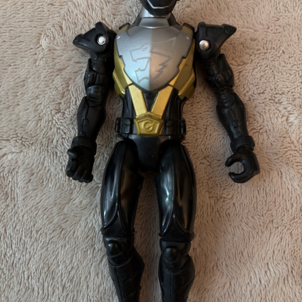 Mighty‎ Morphin Power Rangers RPM Black Wolf Ranger Action Figure 5" - Picture 3 of 7